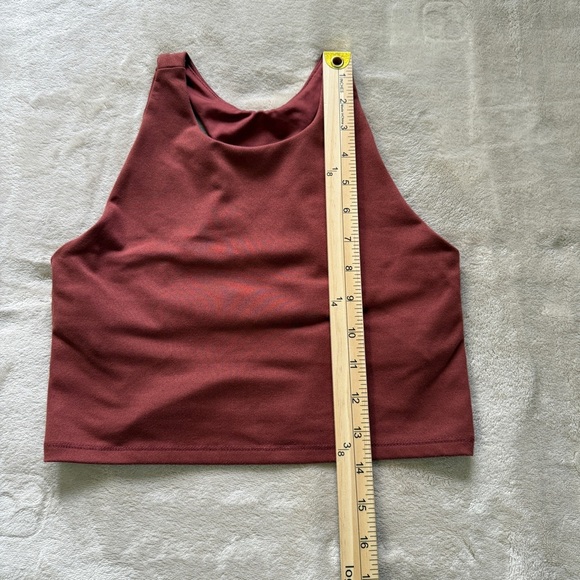 DSG Rust Sleeveless Crop Top - Picture 4 of 4
